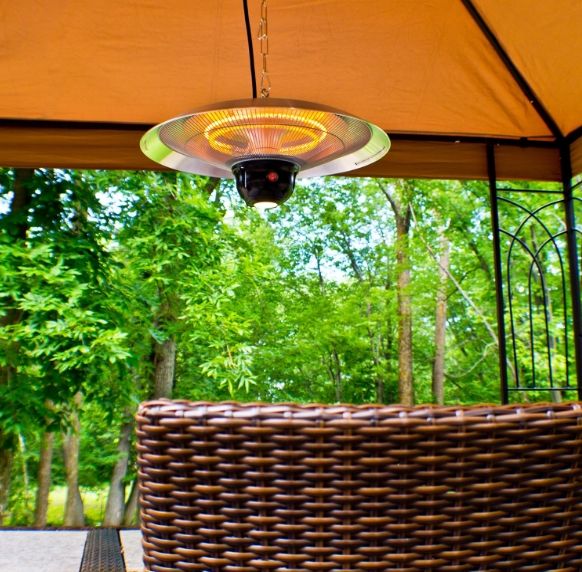 Factory ceiling radiant heater