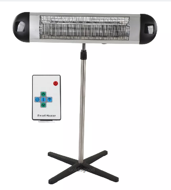 Waterproof heater for pergola